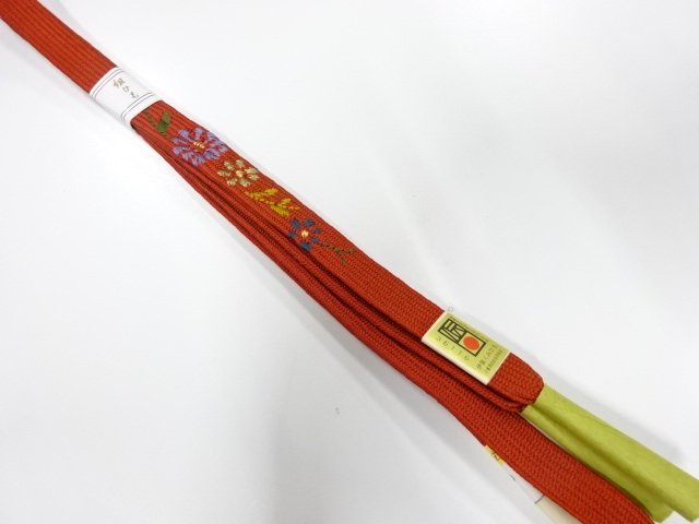 大特価品　上質　未使用品　正絹　手組帯締め